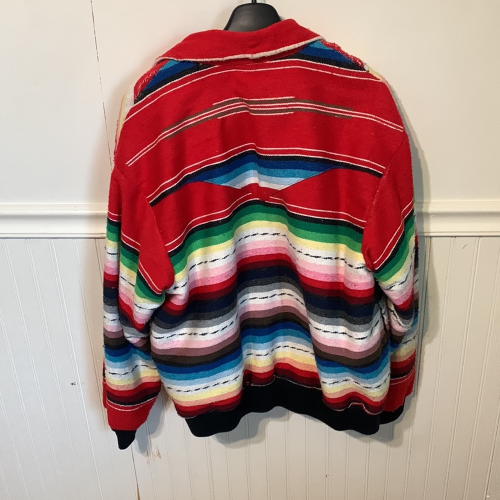 vintage, wool blend, bomber. - Picture 2 of 5